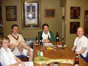 Finalsts post match festivities