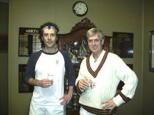 Runner Up Mark Hartnell & Winner Wayne Spring