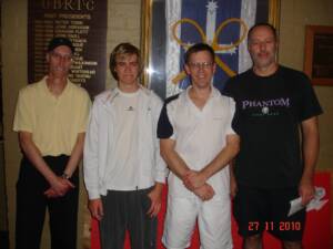 Steve McArdel, Will Hoskin, Rod Unmack & Greg Reid