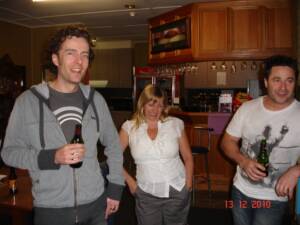 Mark Hartnell, Angie Chambers & Ian Chambers