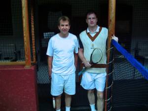 Robert Lagerberg and Bruce Christie B Grade Finalists