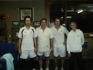 Premier Series 2011 Final 002 Mark Hartnell, Rob Jolly, Brett McFarlane & Will Hoskin