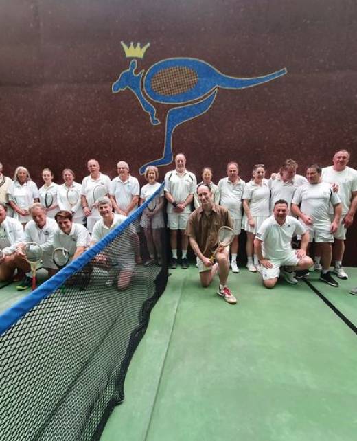 Festival of Tennis Group shot on Sunday